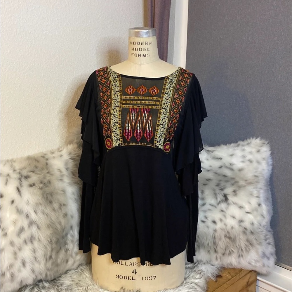 Free people long sleeve tunic